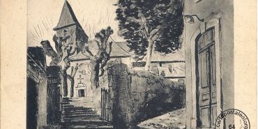 Oloron-Ste-Marie - eysus entree de l eglise