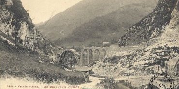 Oloron-Ste-Marie - deux ponts d escot